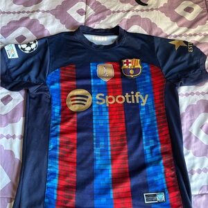 adidas Kids Soccer Jersey - Navy, Red, and Blue